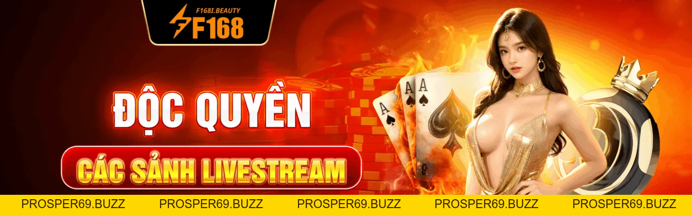 F168 🎖️ F168.com | Casino Uy Tín Chính Thức TOP1 Năm 2026 - Prosper69