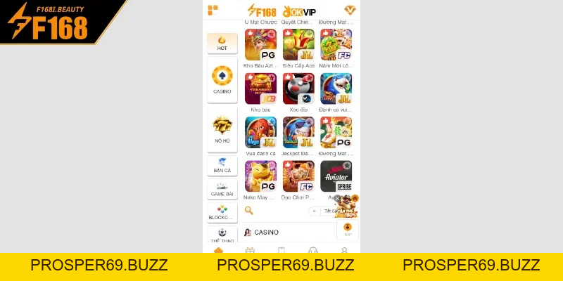 F168 🎖️ F168.com | Casino Uy Tín Chính Thức TOP1 Năm 2026 - Prosper69