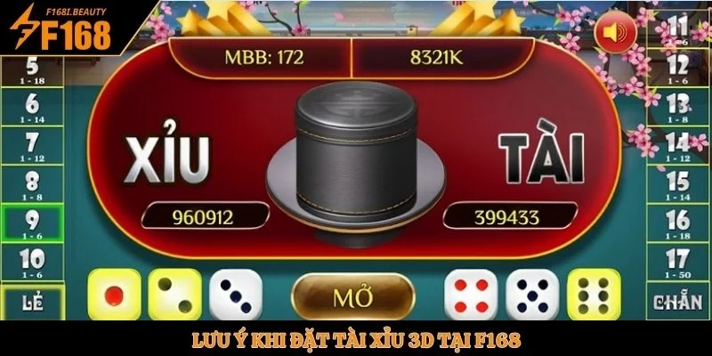 Tài Xỉu 3D - Tham Gia Tìm Kiếm Sự May Rủi Tại F168 - Prosper69