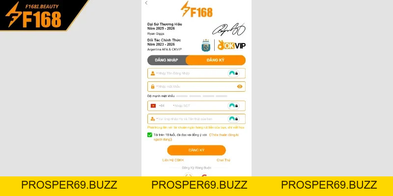 F168 🎖️ F168.com | Casino Uy Tín Chính Thức TOP1 Năm 2026 - Prosper69