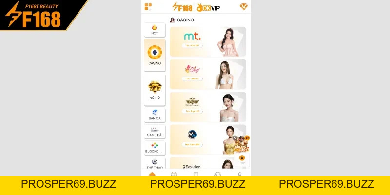 F168 🎖️ F168.com | Casino Uy Tín Chính Thức TOP1 Năm 2026 - Prosper69