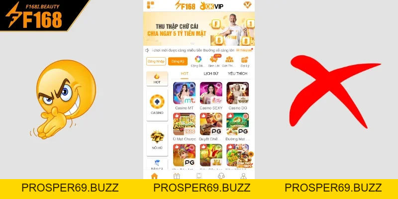 F168 🎖️ F168.com | Casino Uy Tín Chính Thức TOP1 Năm 2026 - Prosper69